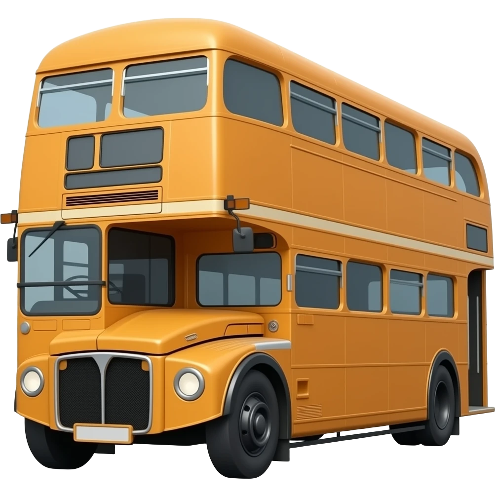DOUBLE DECKER BUS emoji