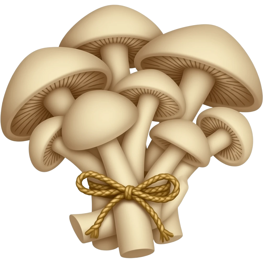 Bundle of mushroom emoji