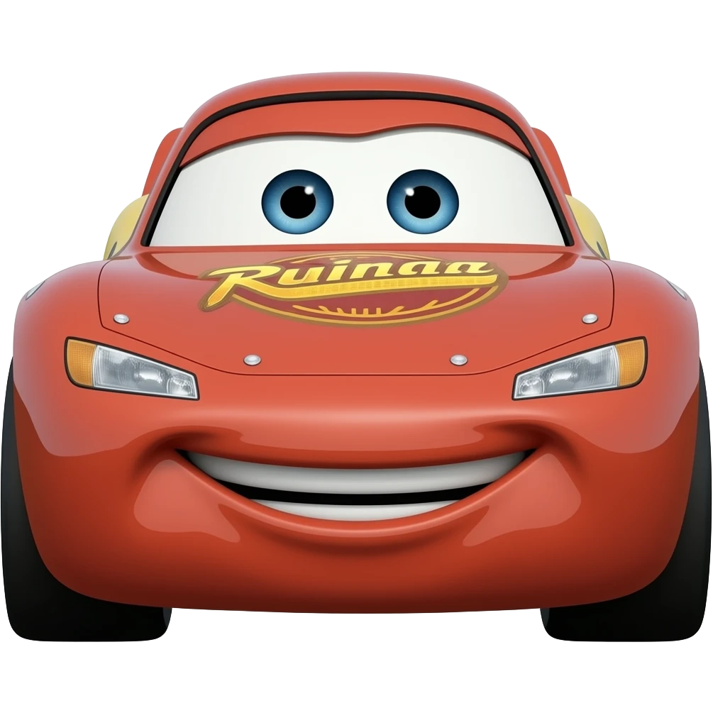 Relâmpago mcqueen emoji