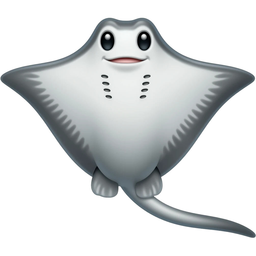 stingray emoji