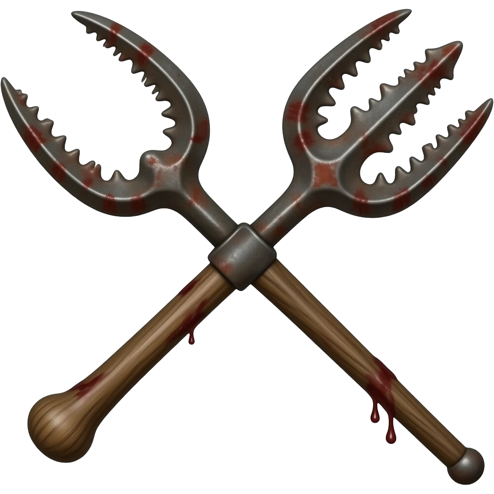 devil's winnowing fork emoji