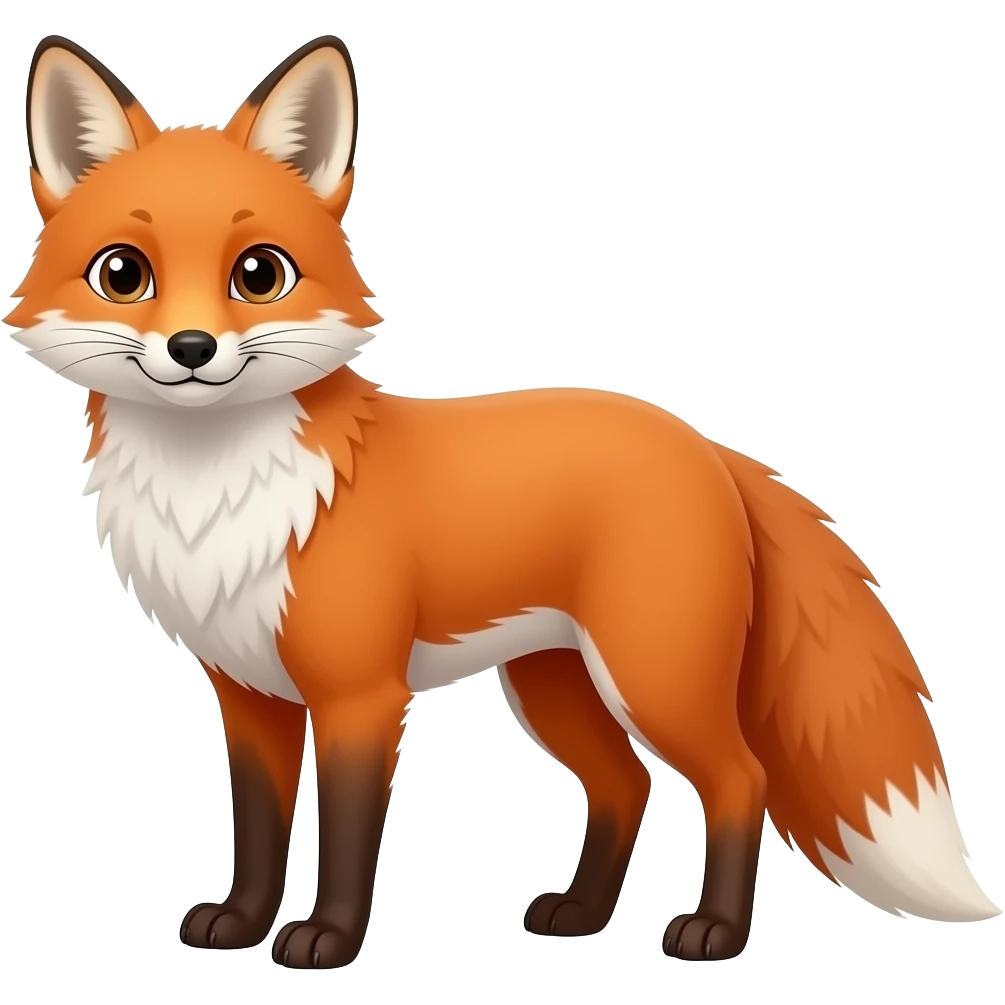 Red fox emoji