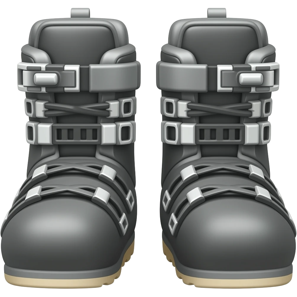 ski boots emoji
