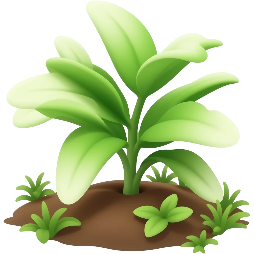 planta creciendo emoji