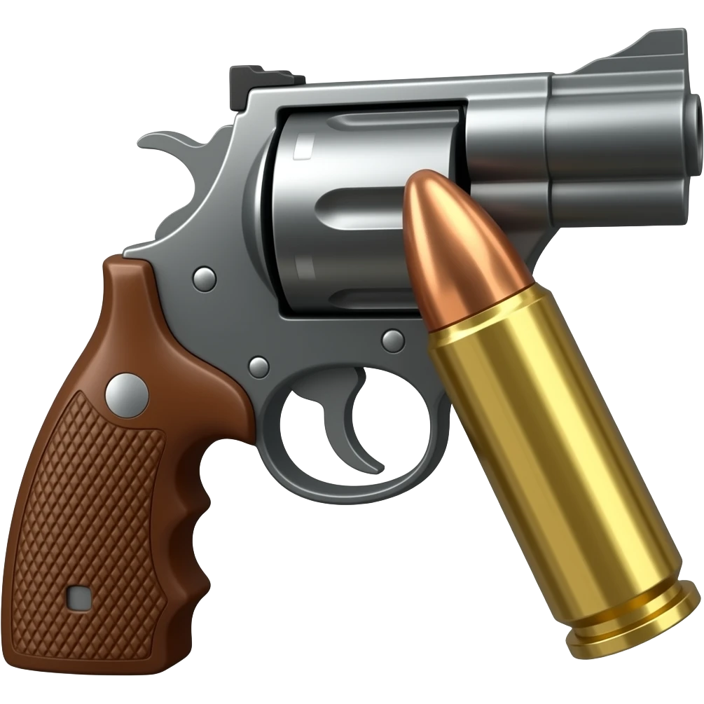 Russian roulette emoji