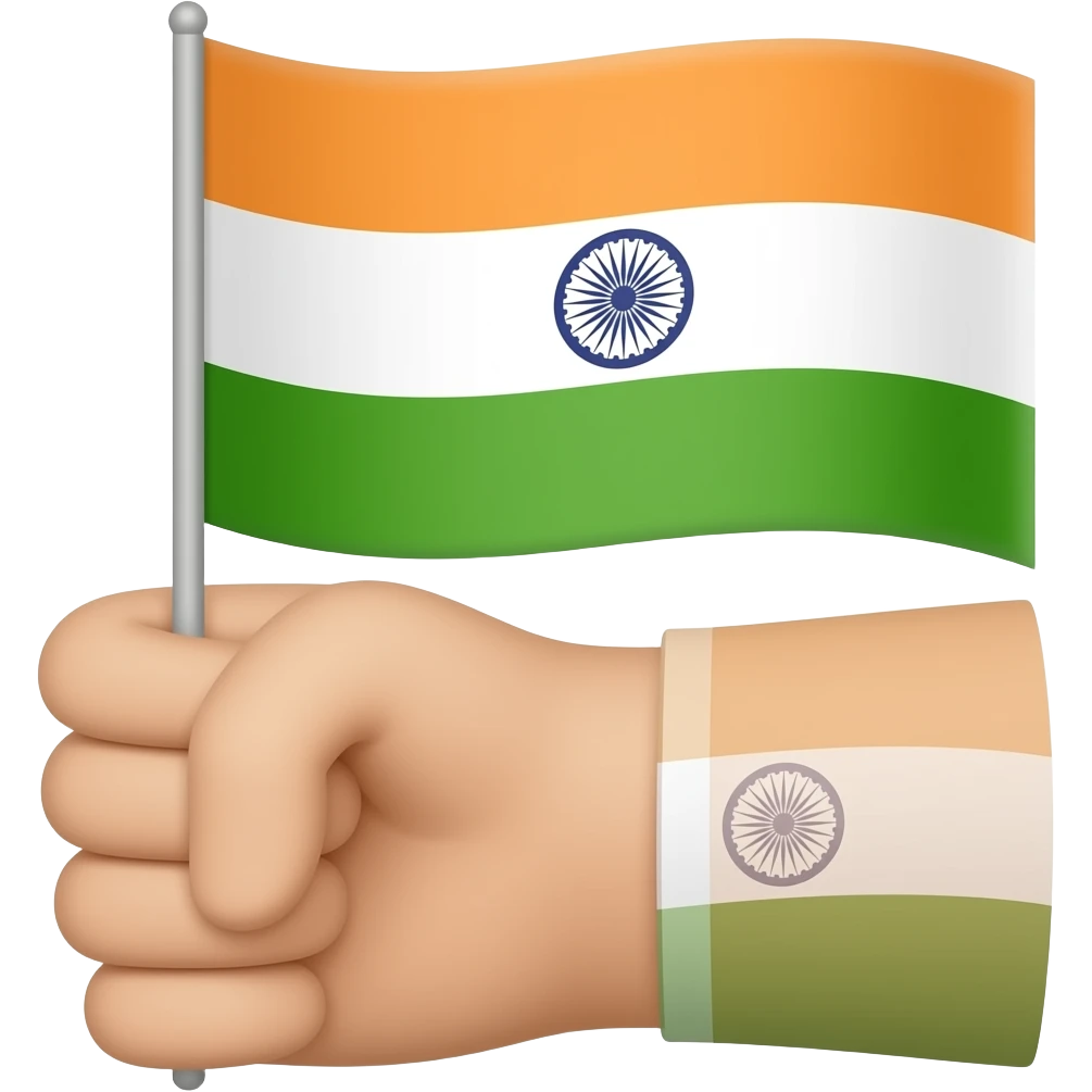 ✋🏻 +🇮🇳 emoji