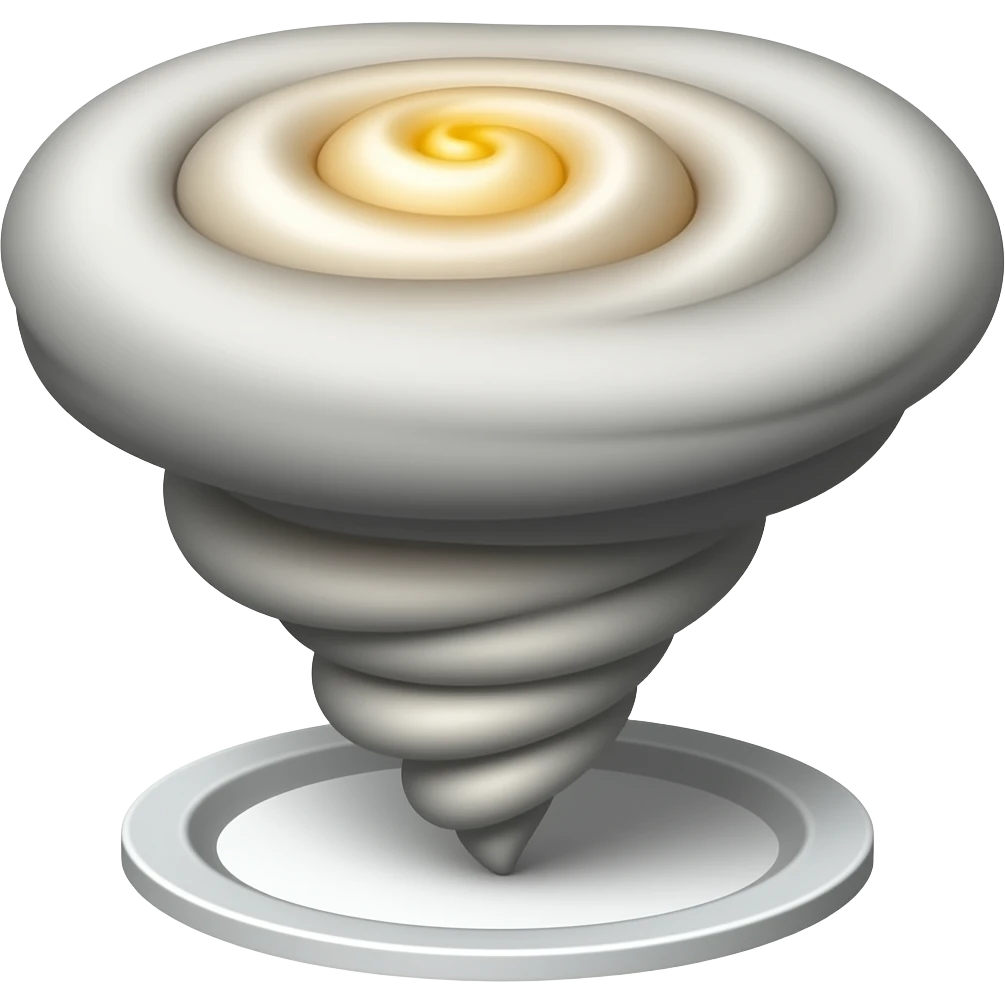 Tornado cake emoji
