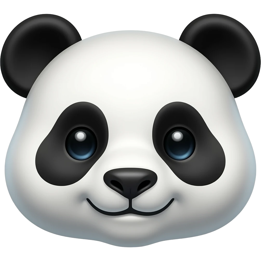 Panda meat emoji