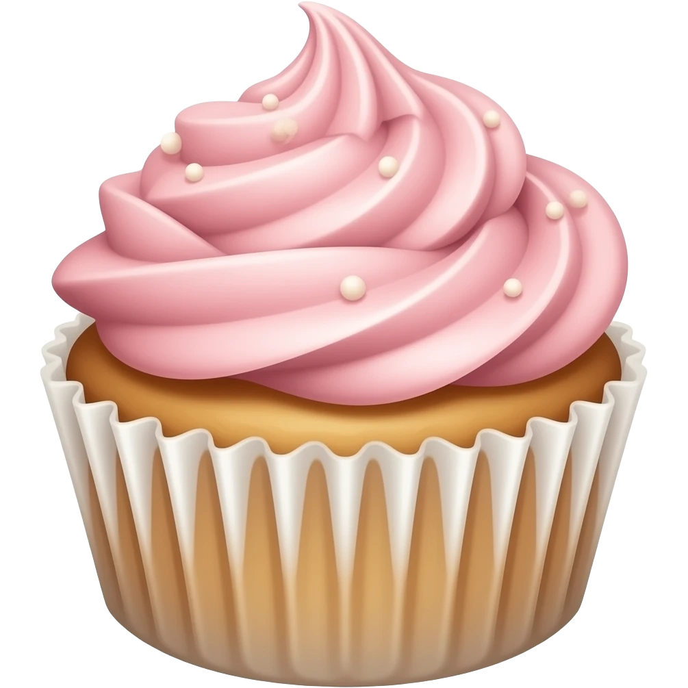 A tiny Cupcake emoji