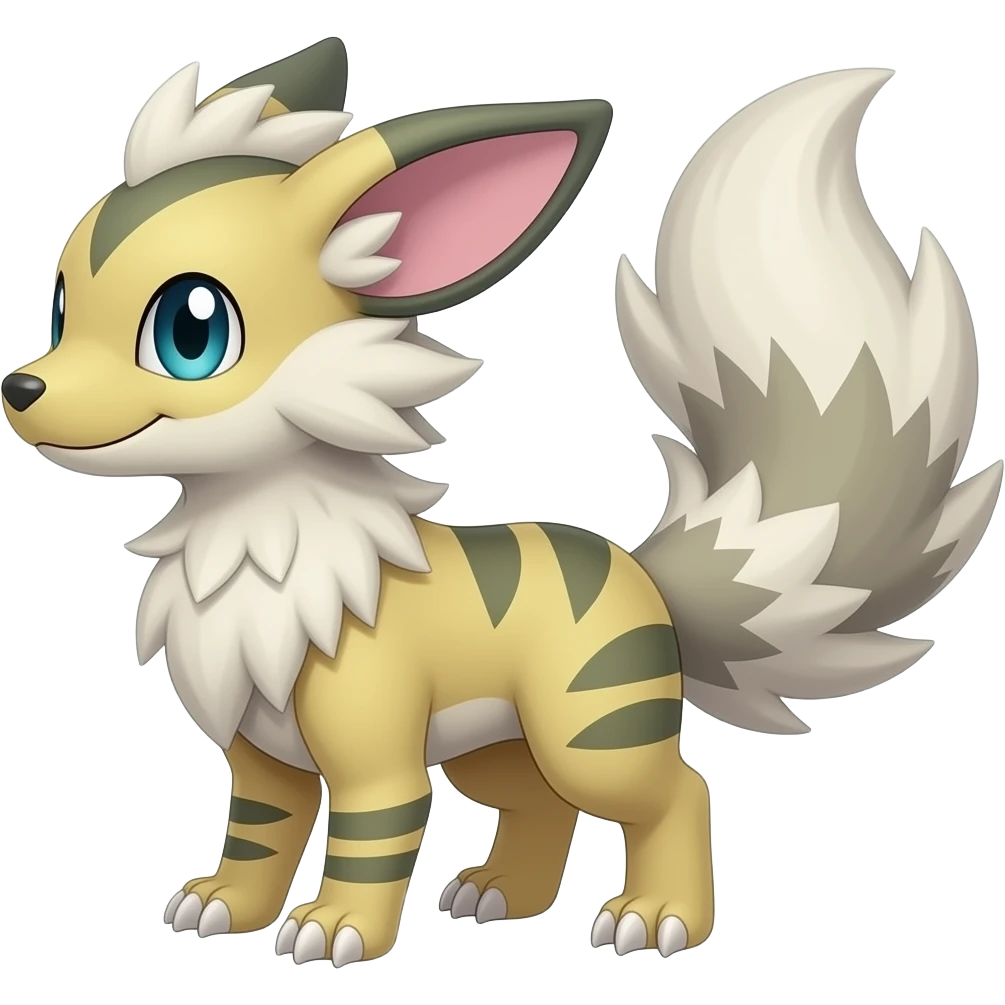 Meowstic-Minccino-Furret-Milotic-Exveemon-Digimon-hybrid emoji
