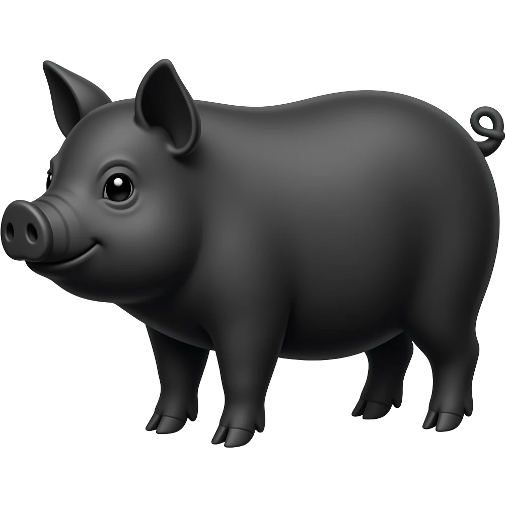 CERDO NEGRO emoji