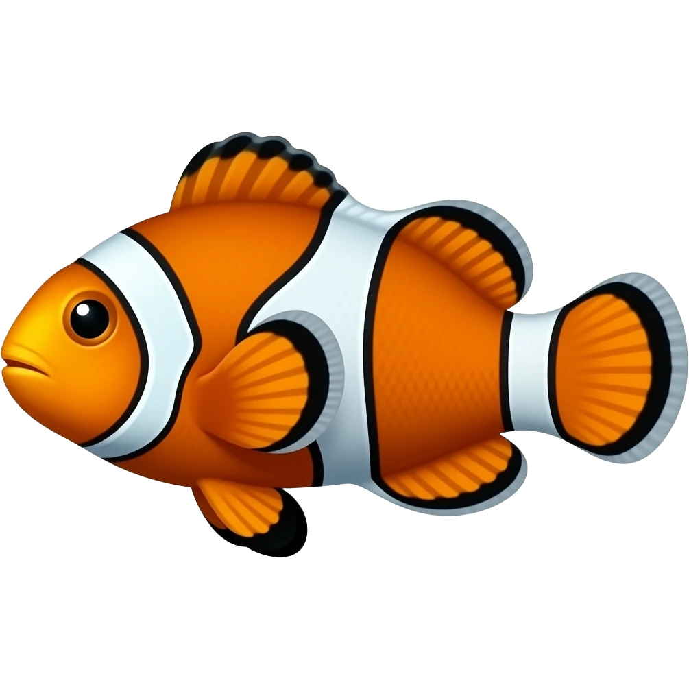 Clown fish emoji