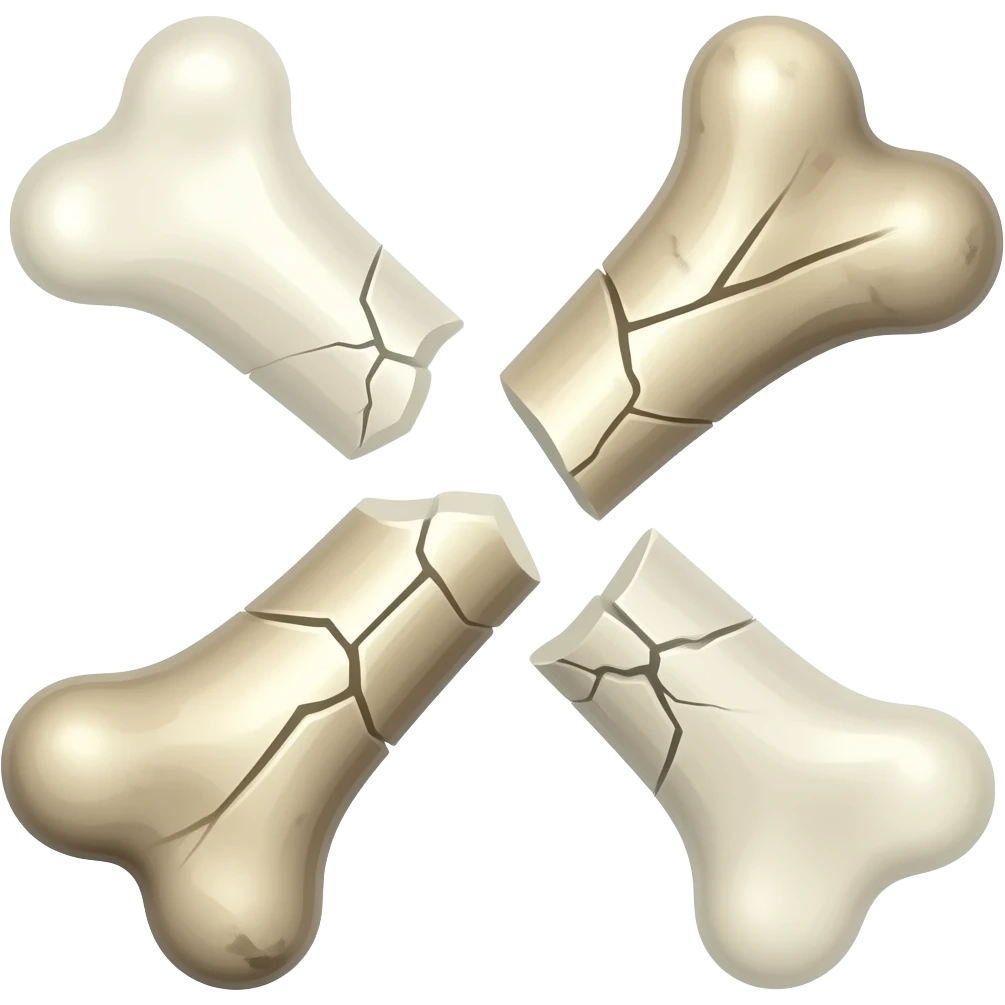 Fracture emoji
