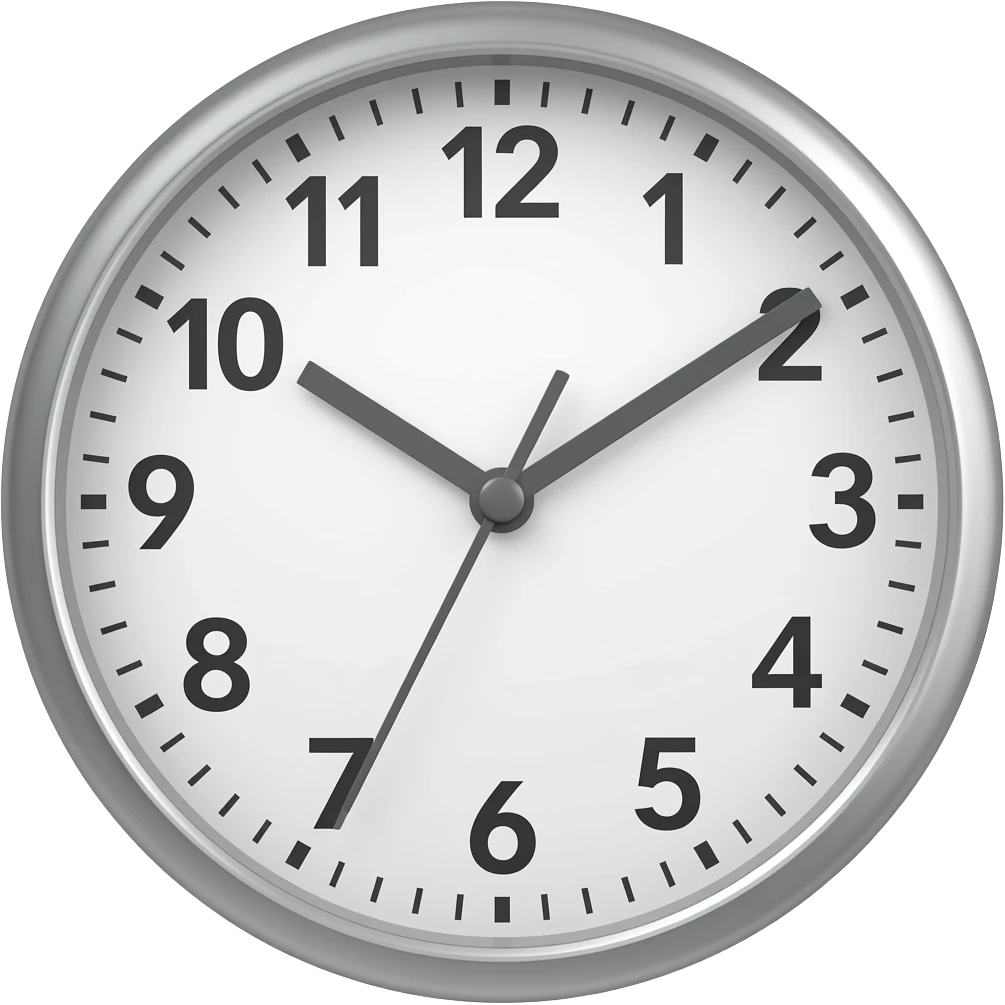Clock it emoji