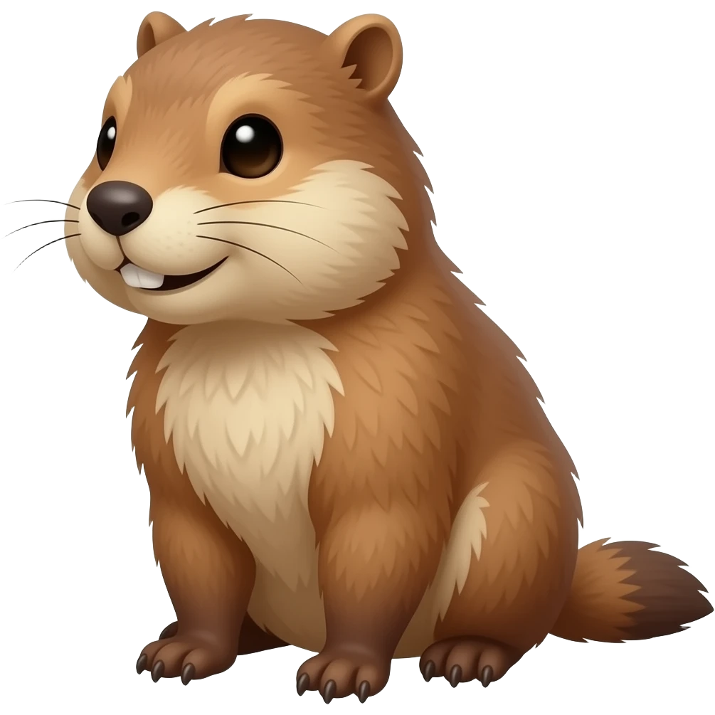 Groundhog emoji