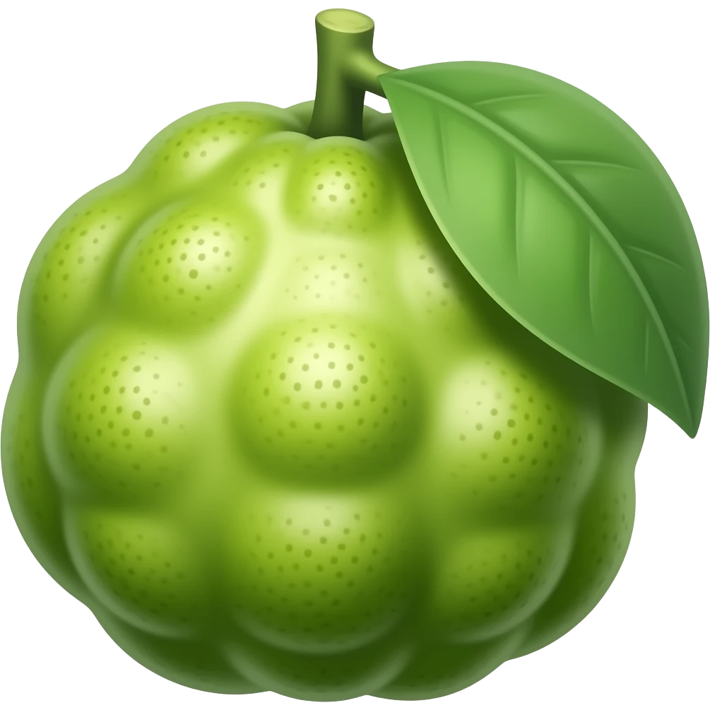 Bergamot fruit emoji