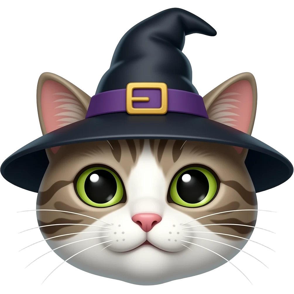 Witch Cat Face emoji