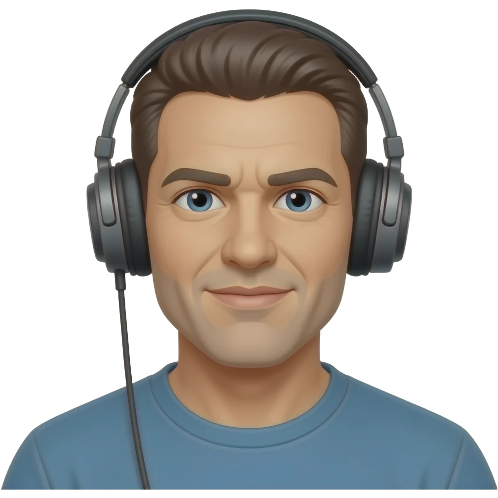 iceman (drake) con unos audifonos emoji