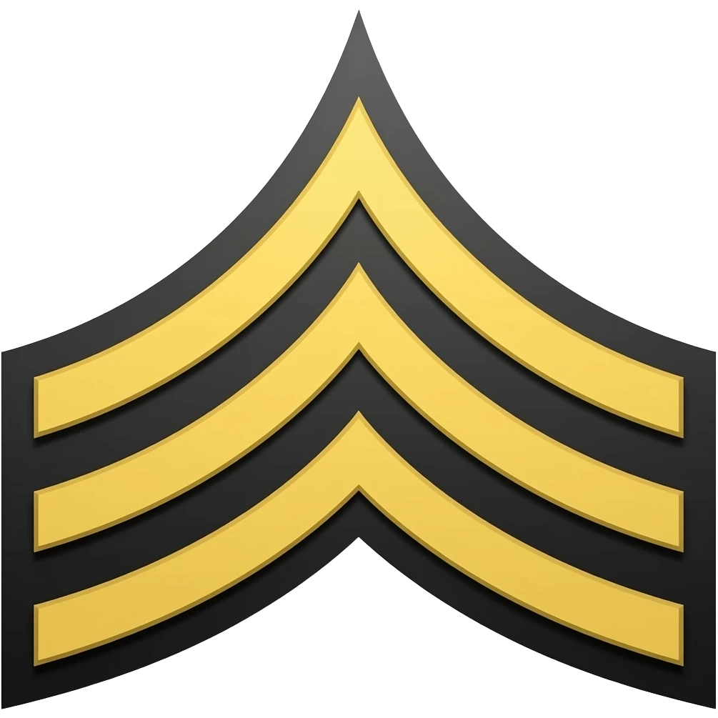 USMC Pvt Rank with no background emoji