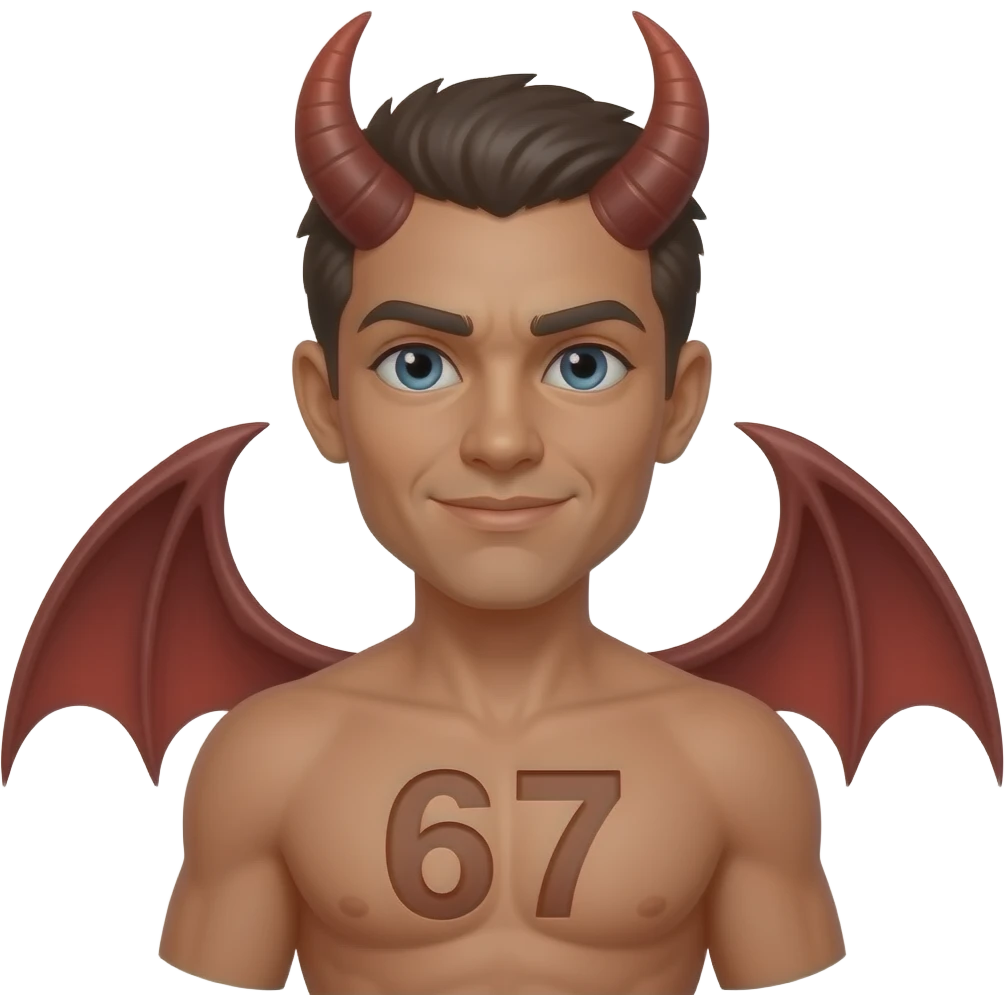 Demon 67 emoji