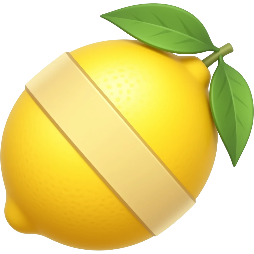 🍋 + золотой слиток + блеск emoji