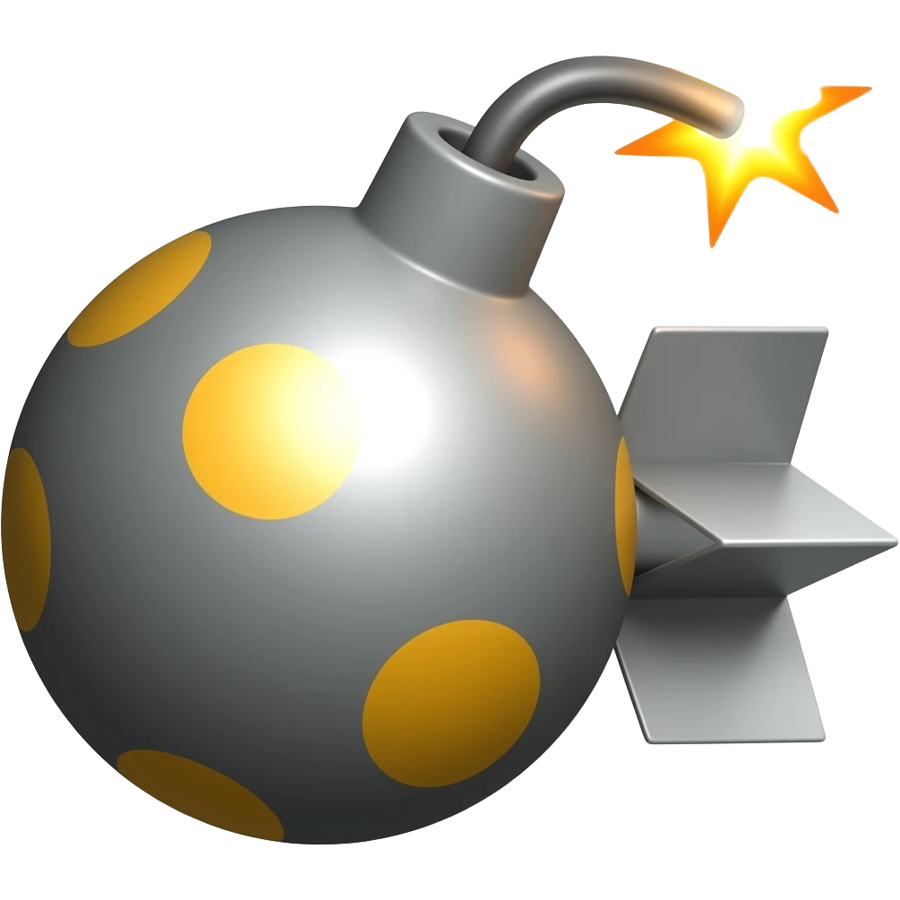 Bomb emoji