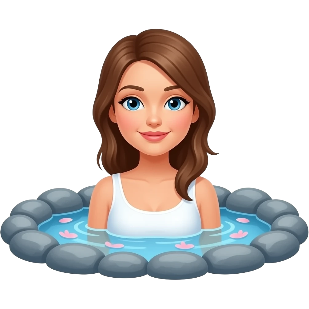 🧖🏼‍♀️🌸🩵 emoji