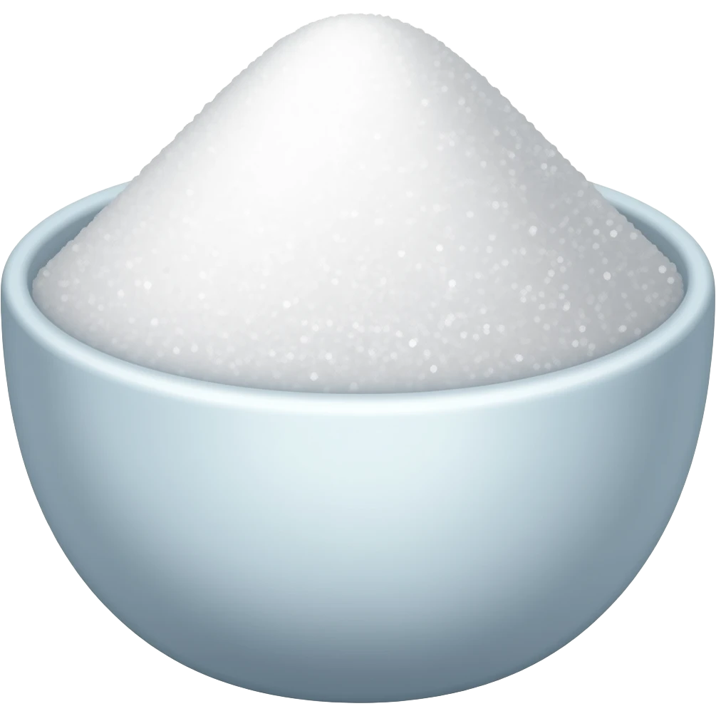 bowl of sugar emoji