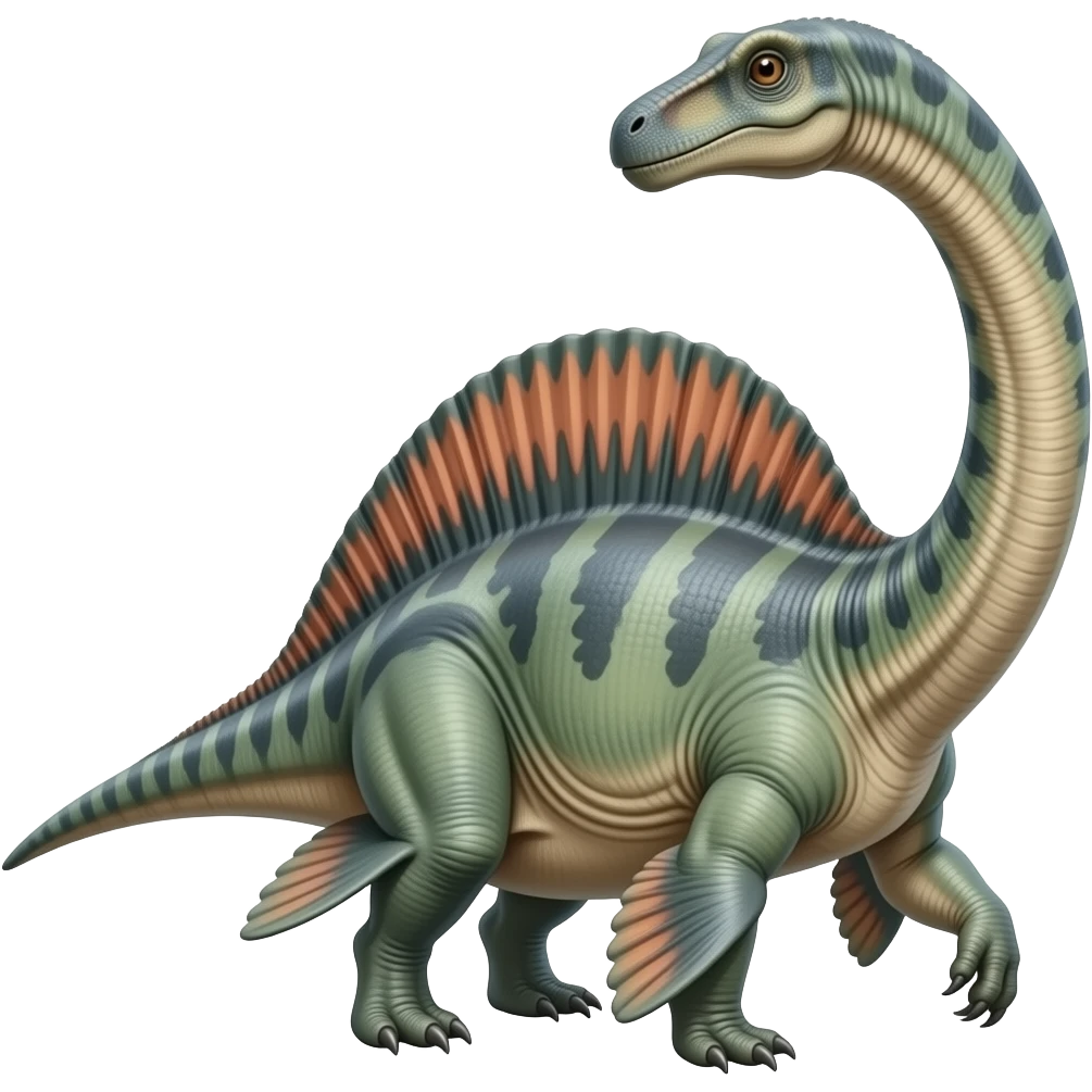 plesiosaurus, long necked dinosaur with fins. emoji