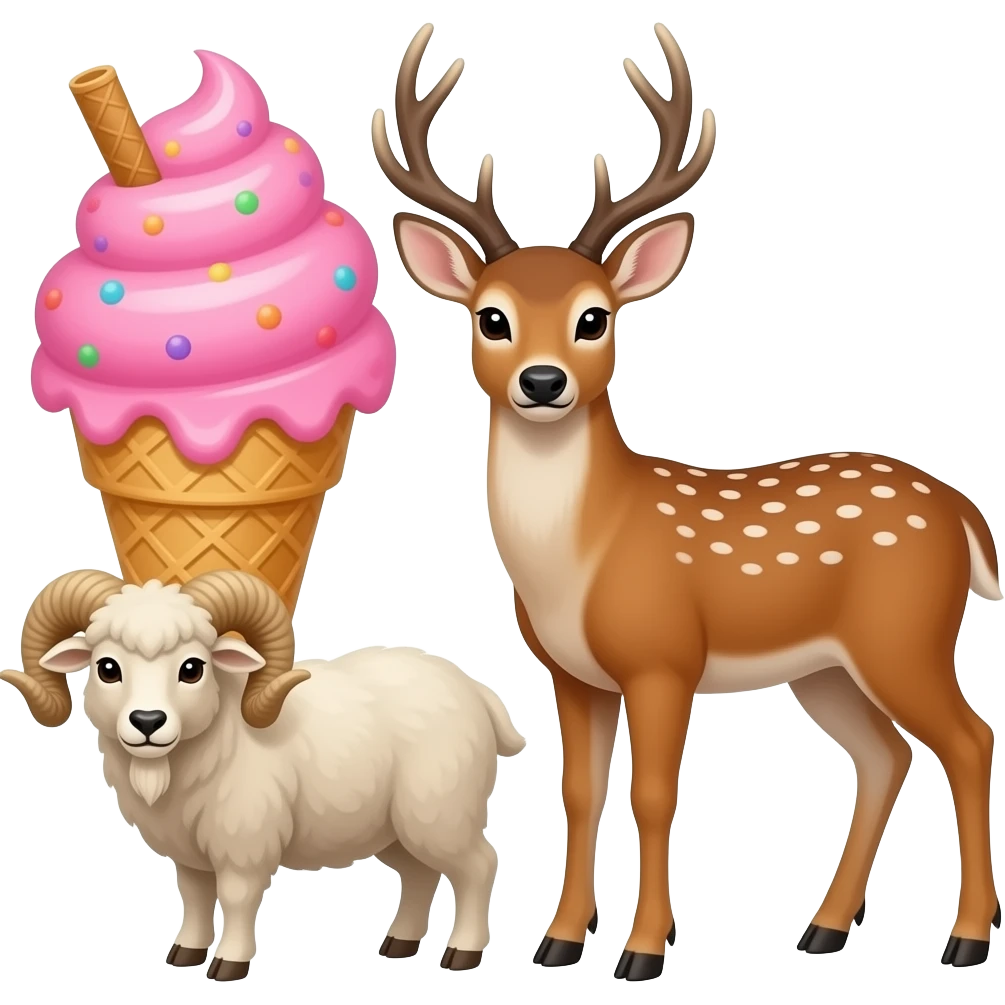 💋🍨🫏🦌✨ emoji