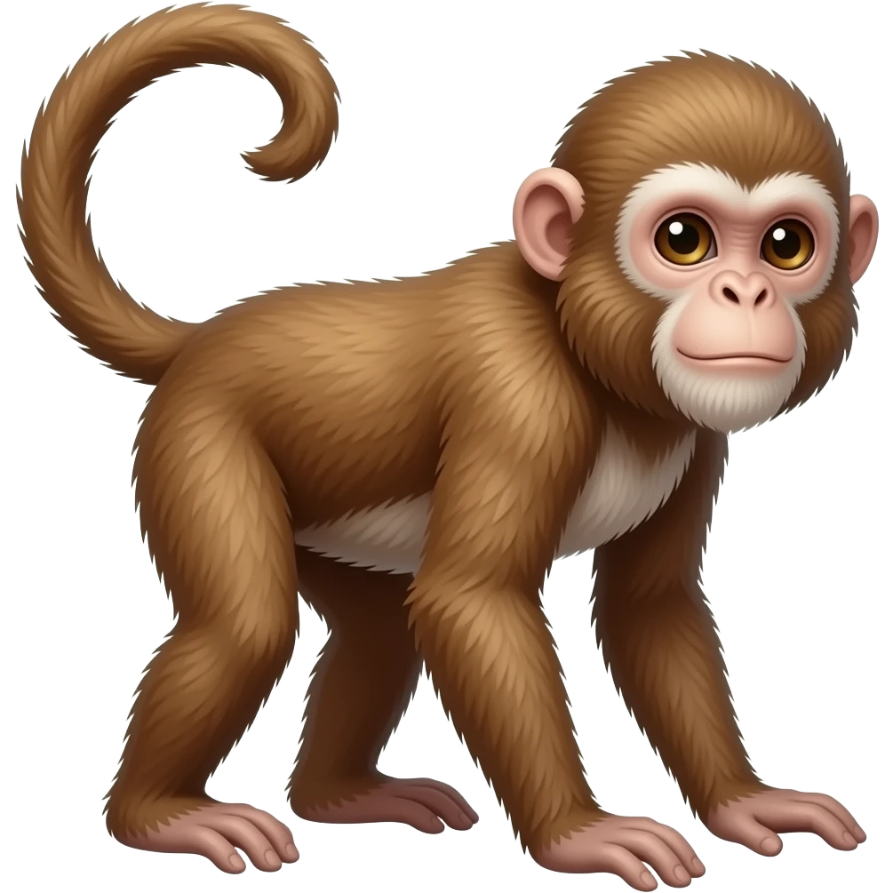 Spider monkey emoji