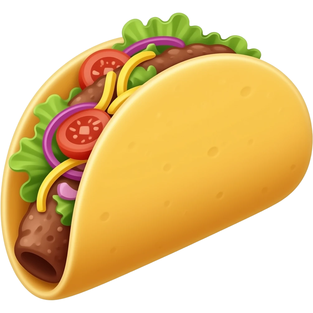 tacos al pastor emoji
