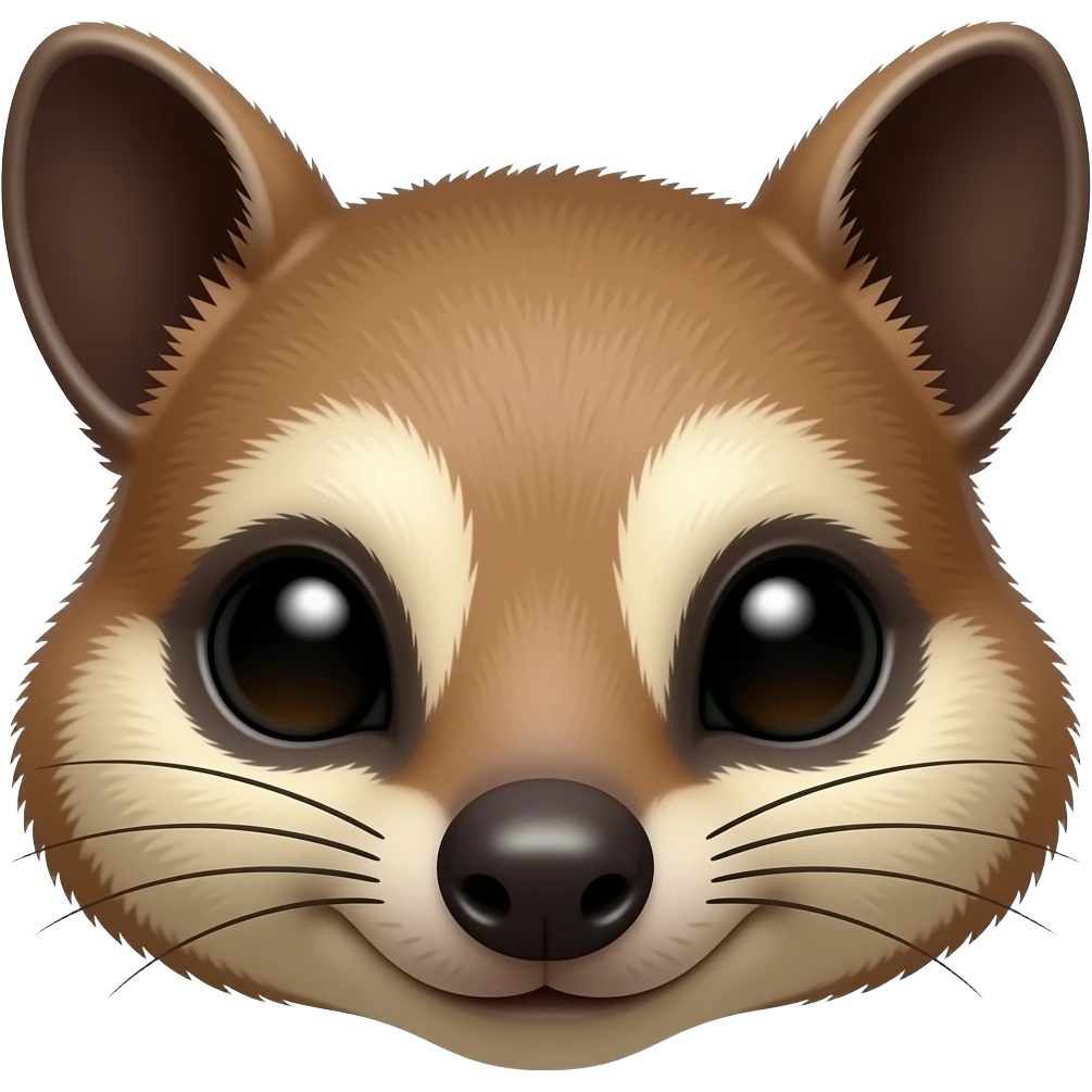 Numbat face emoji