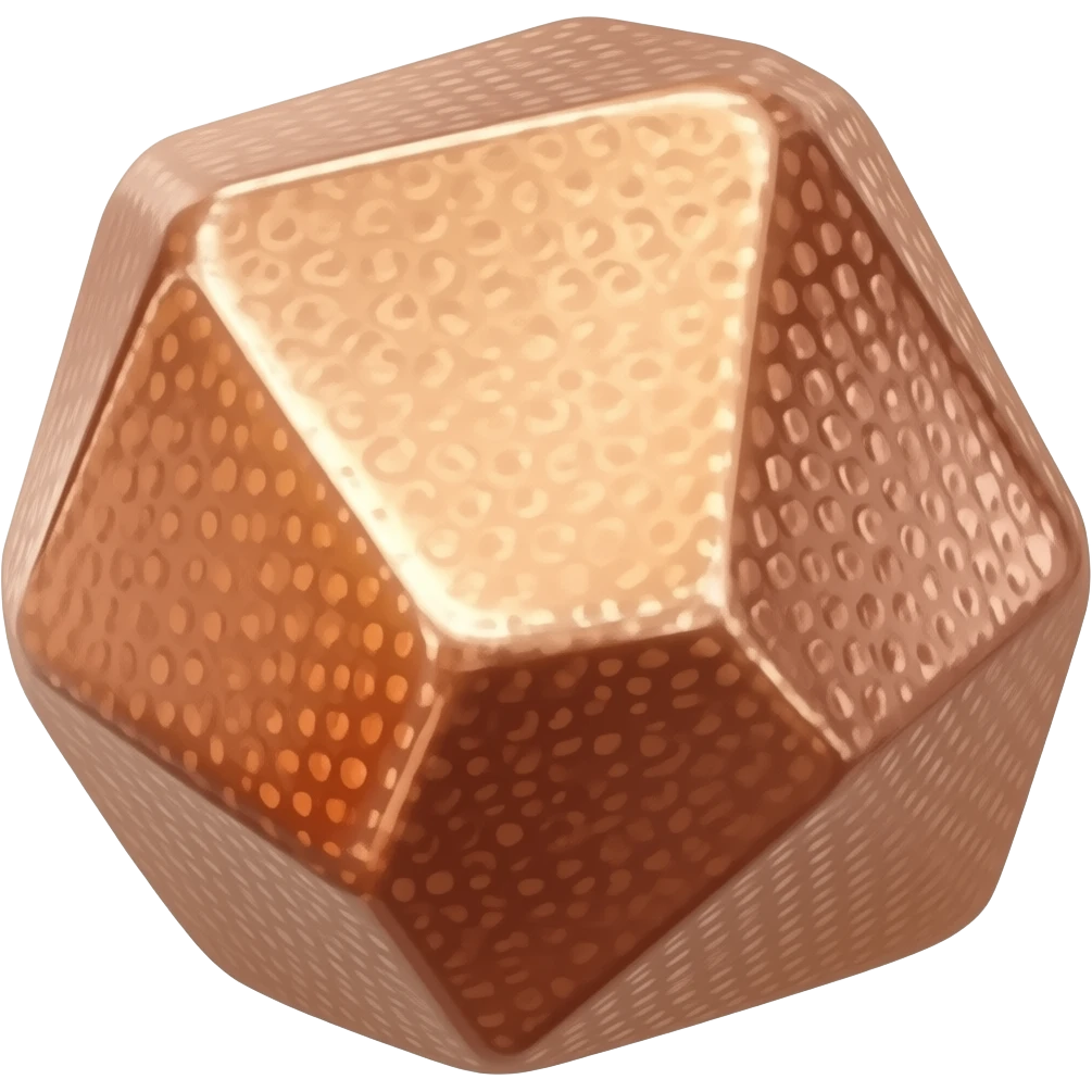 Copper Nugget raw emoji