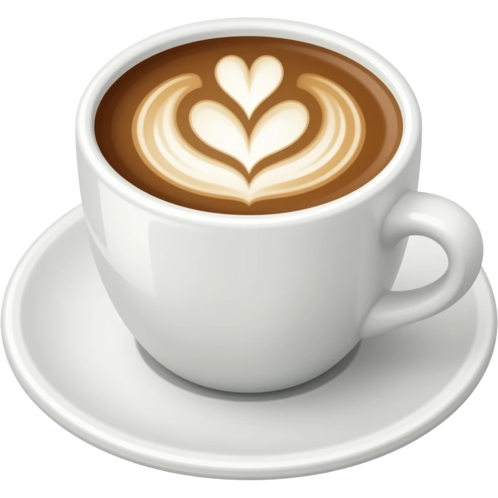 Cuadro cafe emoji