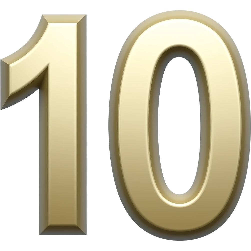 10 emoji