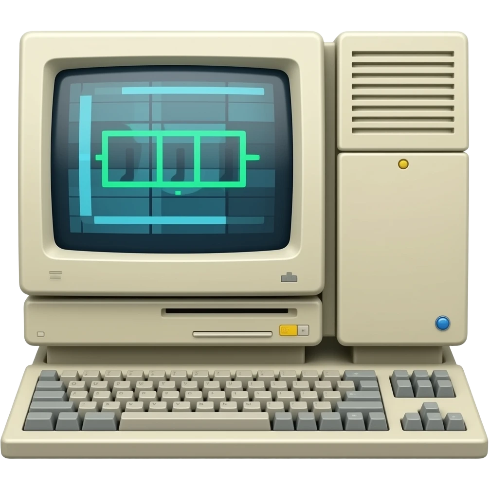 OLD COMPUTER emoji