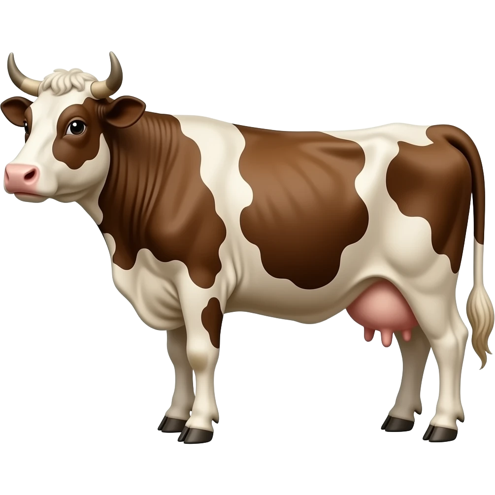 genera una vaca muerta emoji