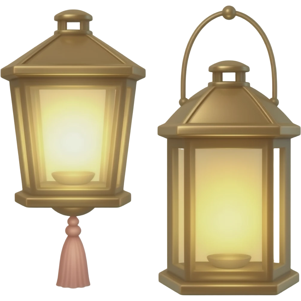 Lanterns emoji