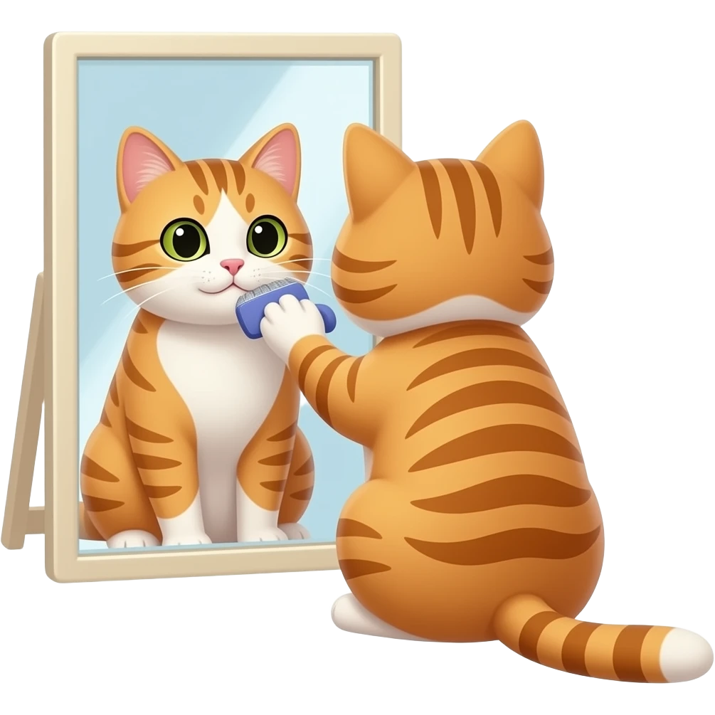 Мачик которы красыца зеркле emoji