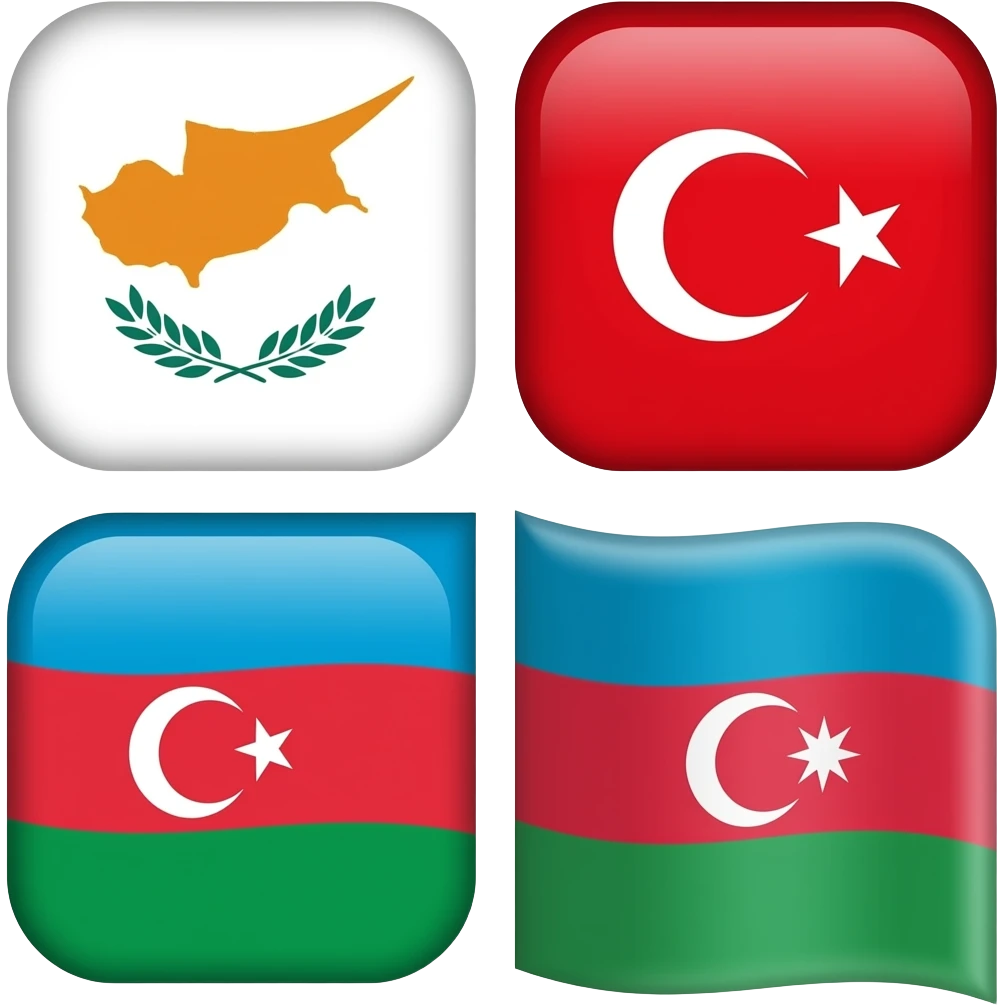 🇨🇾🇹🇷🇦🇿 emoji