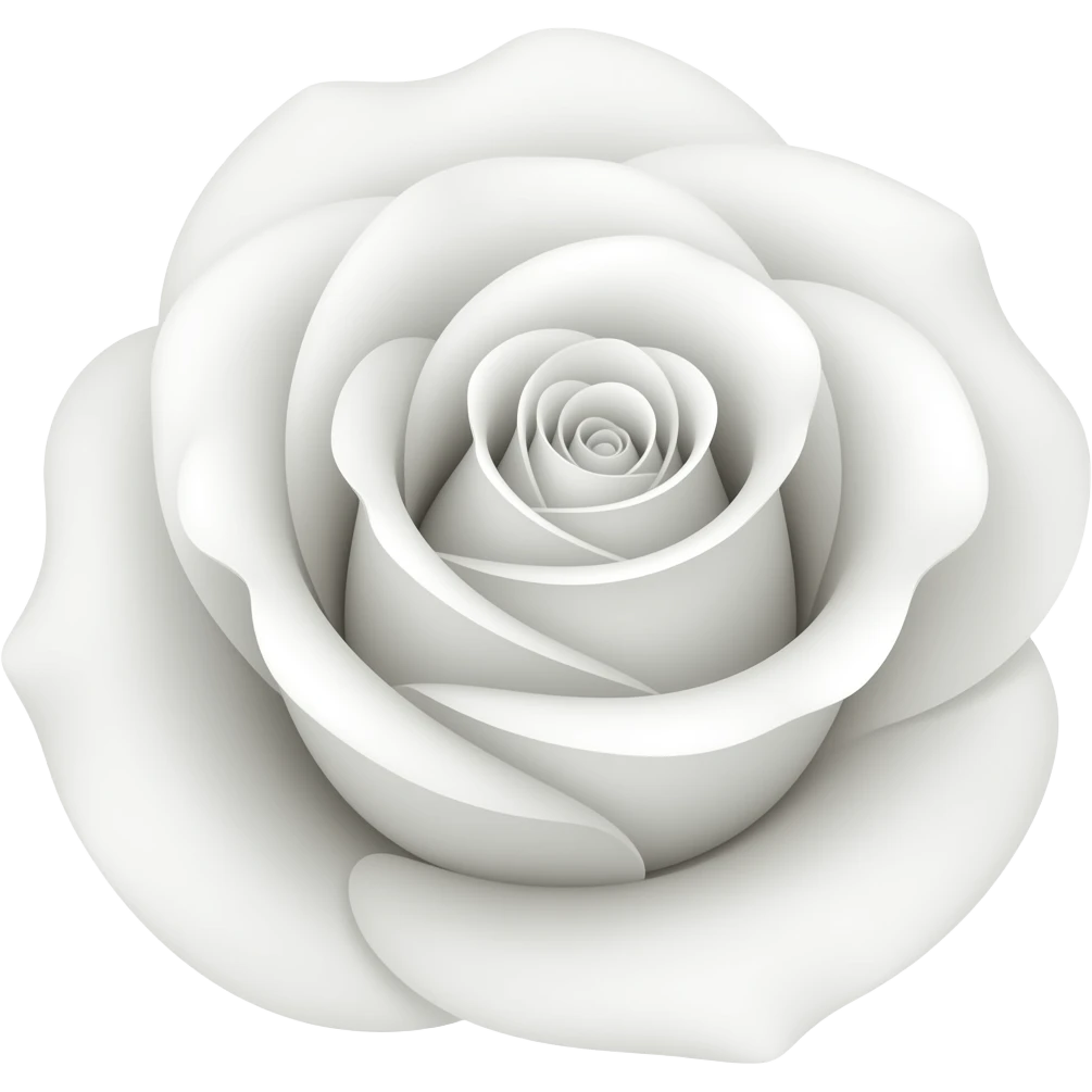 White rose emoji