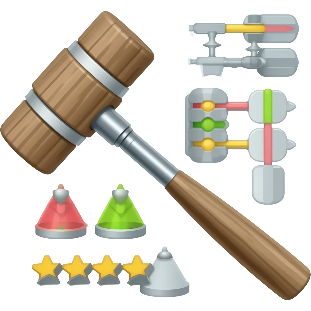 mallet for testing reflexes emoji