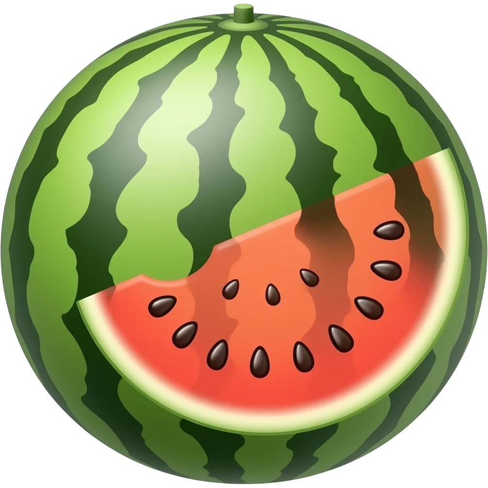 🍉🟥 emoji