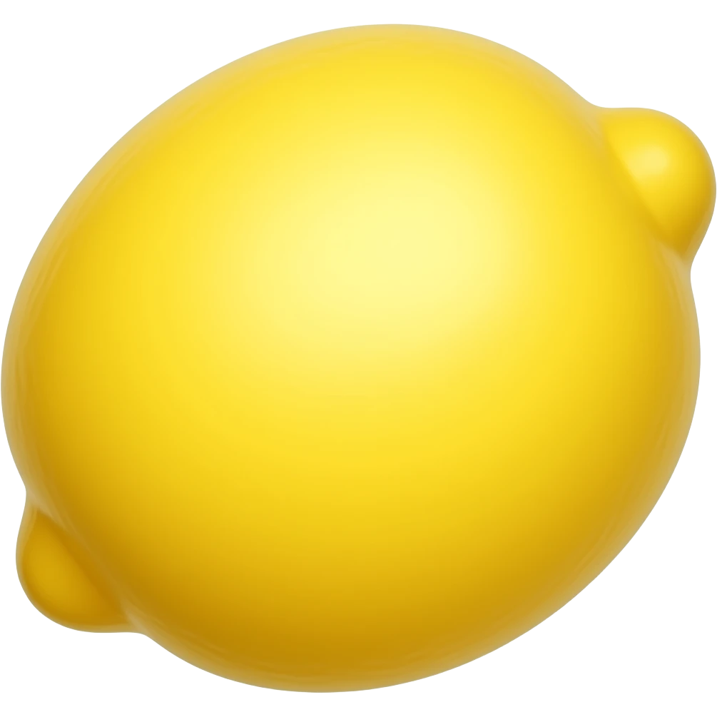 Fruta limón emoji
