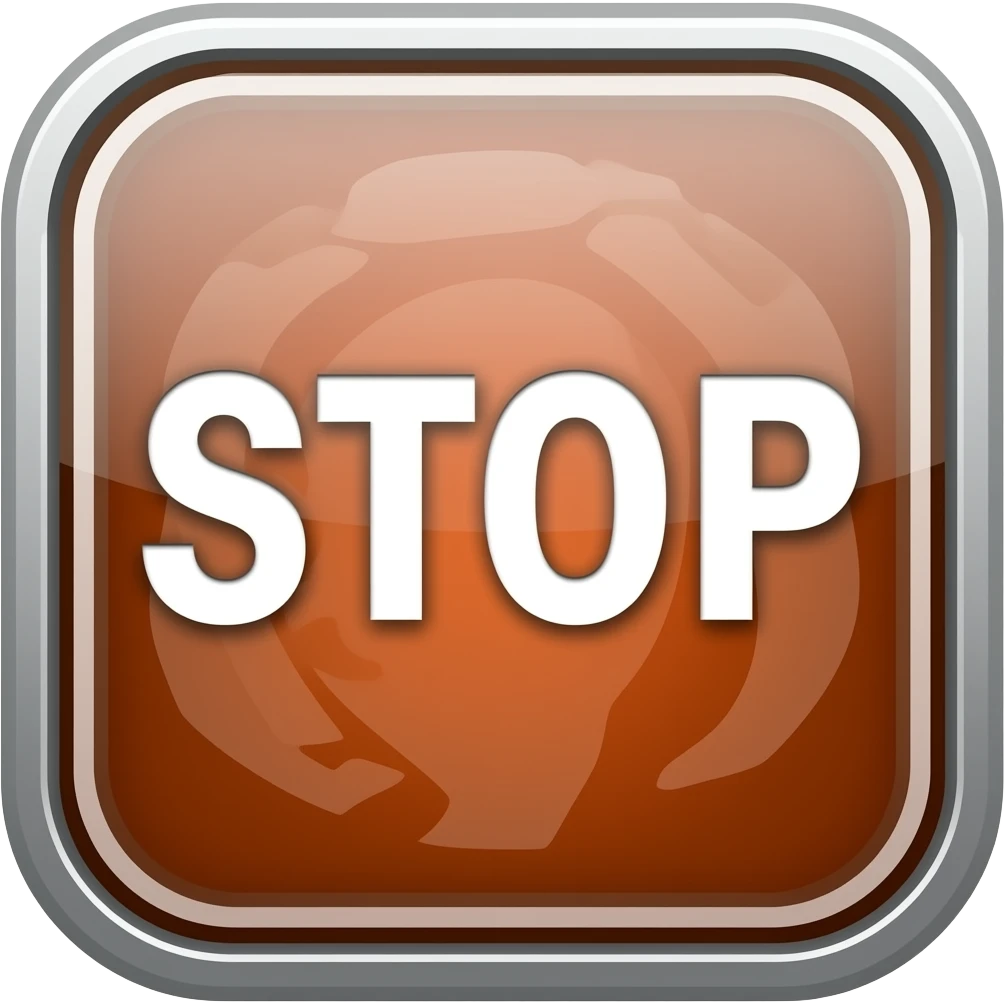 Audio Stop icon Square emoji
