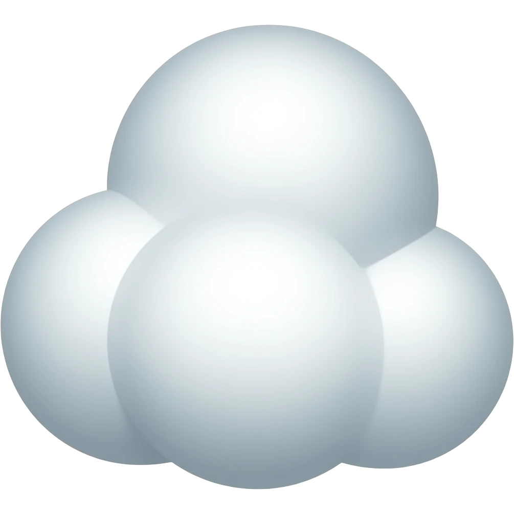 Cloud emoji