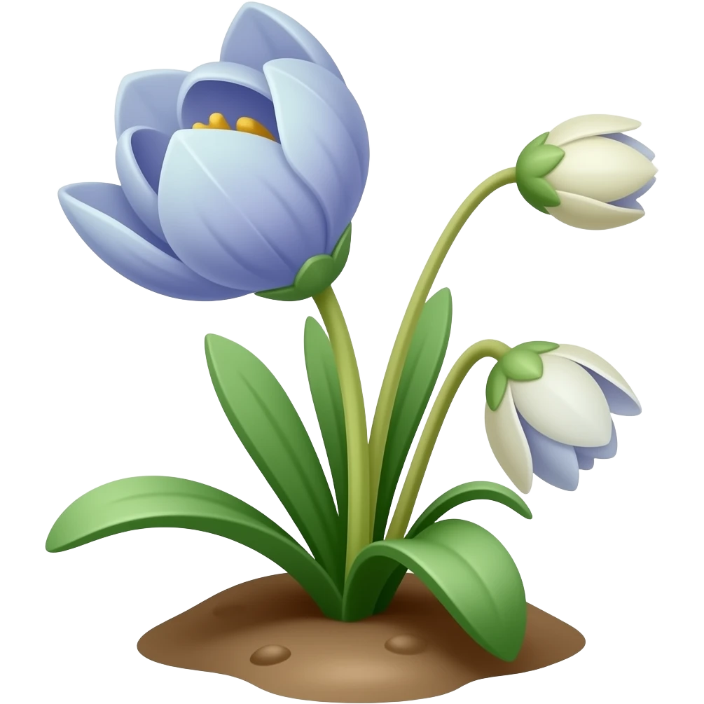 Pinnlilja (växt) emoji