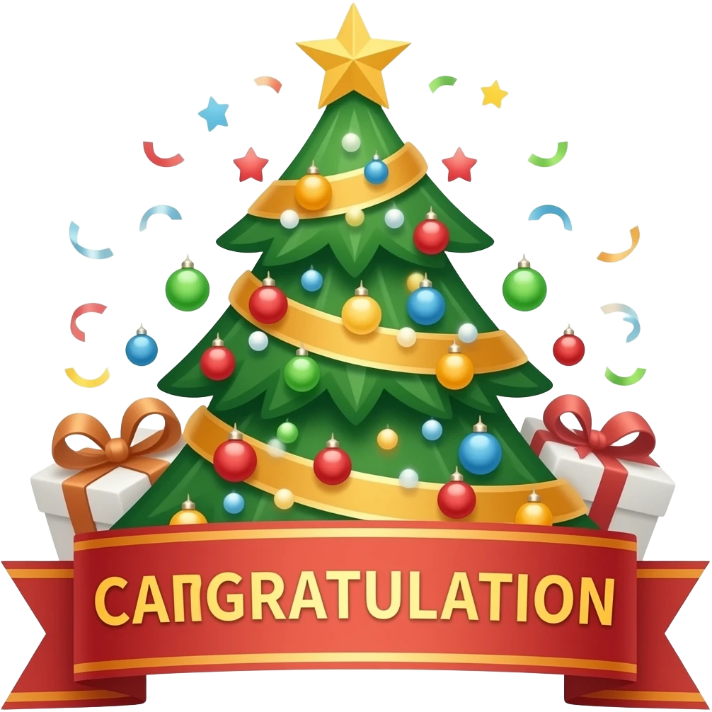 congrats decor emoji