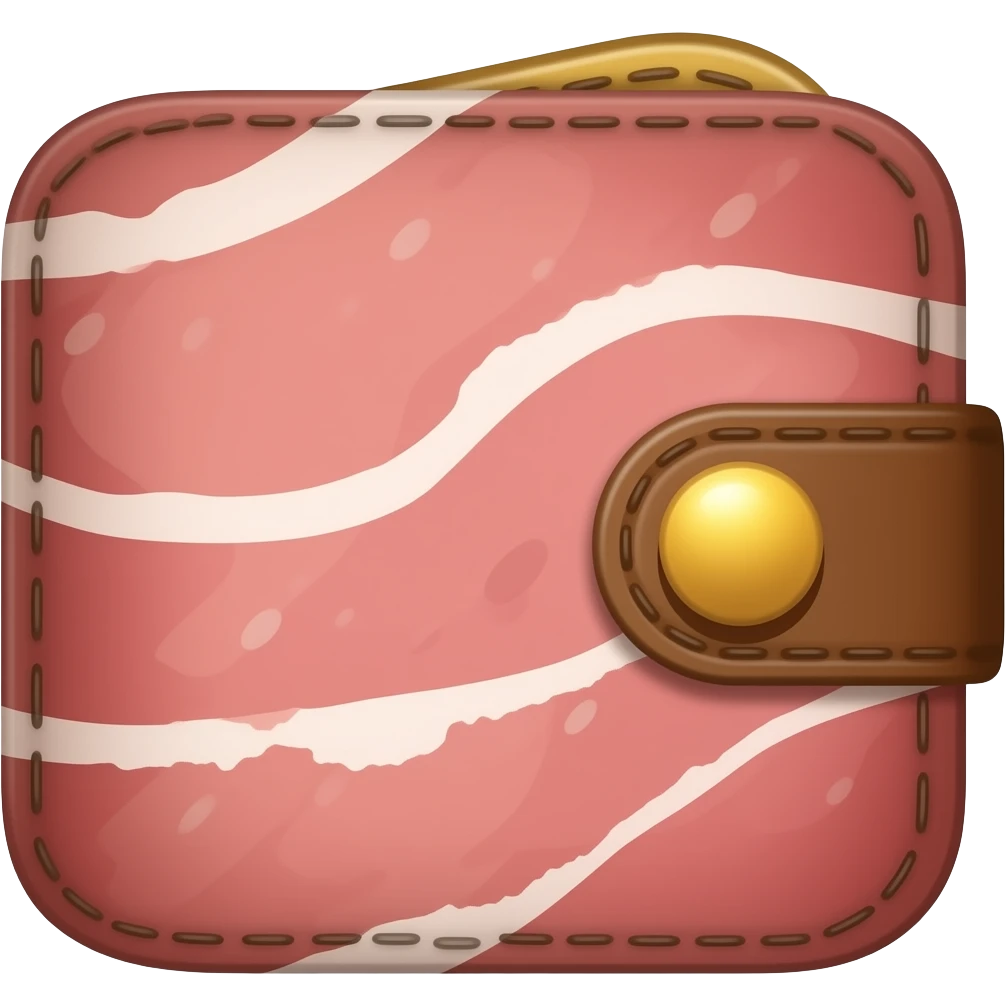 Ham wallet emoji